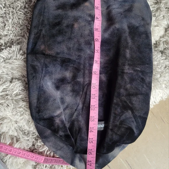 Blue Tie-Dye Dog Hoodie Size 2X But Runs Small - Picture 9 of 12